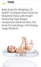 TIP:E Electronic Baby Scale Model ER7230 Digital Infant Weight Scale 55lb Max