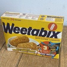 Batman Weetabix Box Cut Out Dioramas 1979 Re Sealed Box Rare Wonderwoman