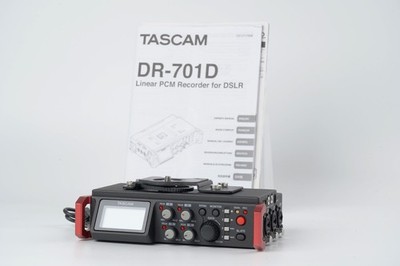 Tascam DR-701D 6-Track Portable Audio Recorder for DSLR Camera