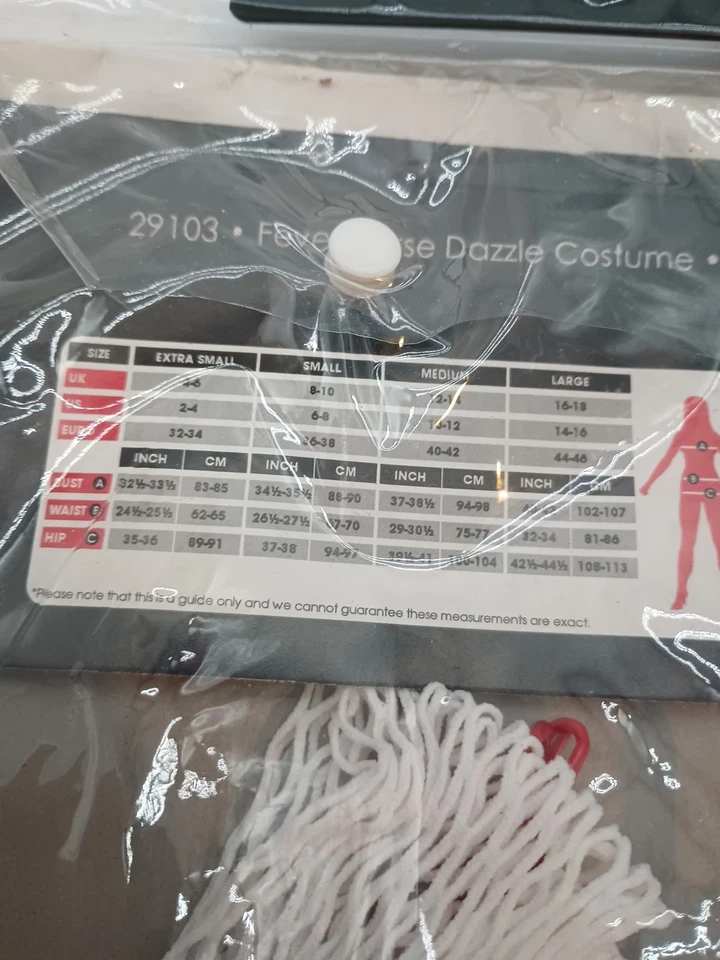 Woman's Nurse Dazzle Halloween Costume Size Woman's Small Pink Red Cute Cosplay - Image 3 of 4