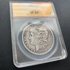 1894-O  Morgan Silver Dollar in ANACS Holder - Free Shipping in USA