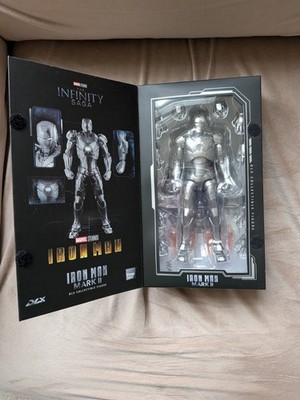 DLX Threezero Marvel Iron Man Mark II 1/12 Scale Action Figure