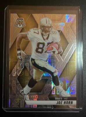 Panini 2025 Mosaic Joe Horn Silver Knight Panini Foil Prizm #/149 Saints