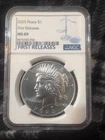 2025-P $1 Peace Dollar NGC MS69 90% Silver Philadelphia US Coin FIRST RELEASE!