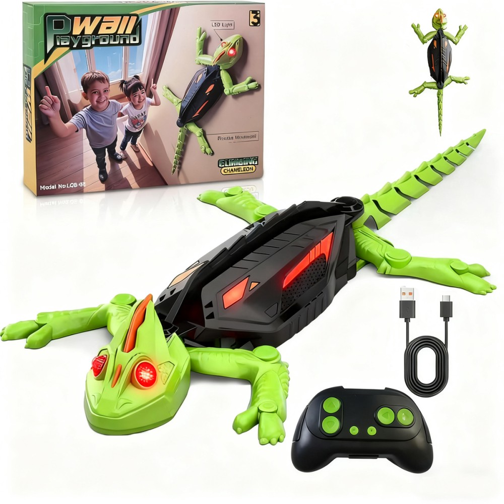 Wall Crawler Camaleonte Giocattolo, Giocattolo per Bambini, Regalo Ragazzi Ragazze 2026 foto 5