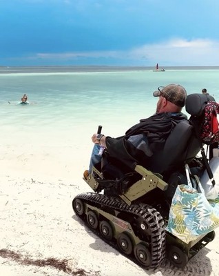Experience unmatched freedom with this Eco-Rover Personal Tank. 
