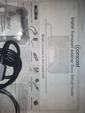 Comcast Digital Transport Adapter Self Installation Kit DC50Xu Cable TV