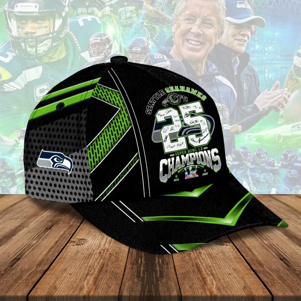 Seahawks 50th Anniversary 2026 Classic Cap