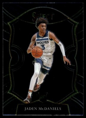 2020 Panini Select #88 Jaden McDaniels RC