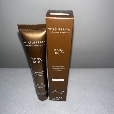 Vita Liberata Body Blur HD Skin Finish  0.34oz/10ml Latte Medium Dark New
