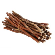 36 Pcs 20cm Wood Log Sticks 0.2-0.5 Inch Natural Wood Craft Sticks Brown