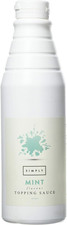 Mint Topping Sauce, Dairy Free Ready to Use Dessert Sauce for Ice Cream, Waffles