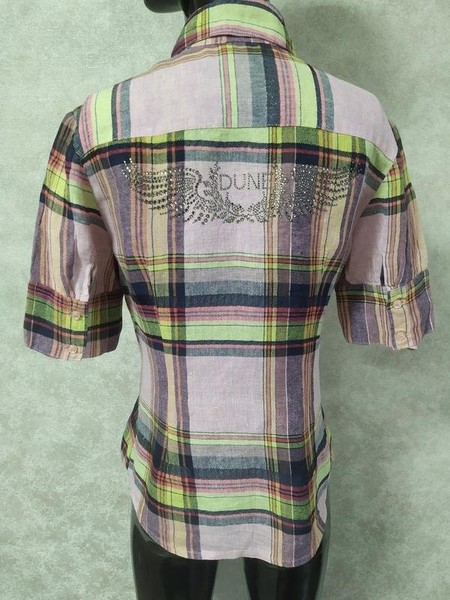 Women Dune Shirt Multicolor Linen 36 / S / 44