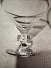 Set of 8 Cambridge Glass Triump Clear Platinum Trim Liquor Cocktail Glasses — photo 4
