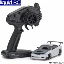 Kyosho 32647W Mini-Z Awd Nissan Silvia S15 Equipped with Gt Wing White