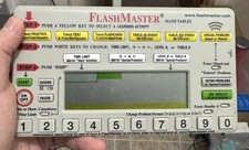 FlashMaster Math Tables Electronic Learning Tool Model MT1A - Tested & Working