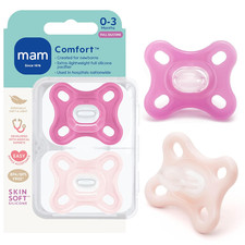 Comfort Baby Pacifier 0-3 Months Specially for Smaller Newborn Mouths, Lightweig