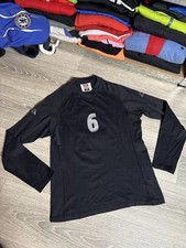 Vintage Kappa Italy Training Long Sleeve Football Men’s Size S Soccer Jersey #6