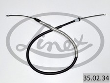 Bremsseil Seilzug Feststellbremse LINEX 35.02.34 für RENAULT TWINGO 2 CN0D 16V