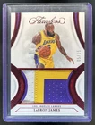 2021-22 Panini Flawless LeBron James Patches Ruby #/15 Lakers