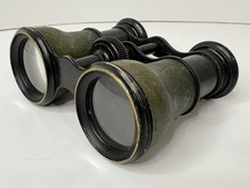 Atq 1900s LeMaire Fabt WF Wise  Son Metal Paris Opera Glasses Binoculars