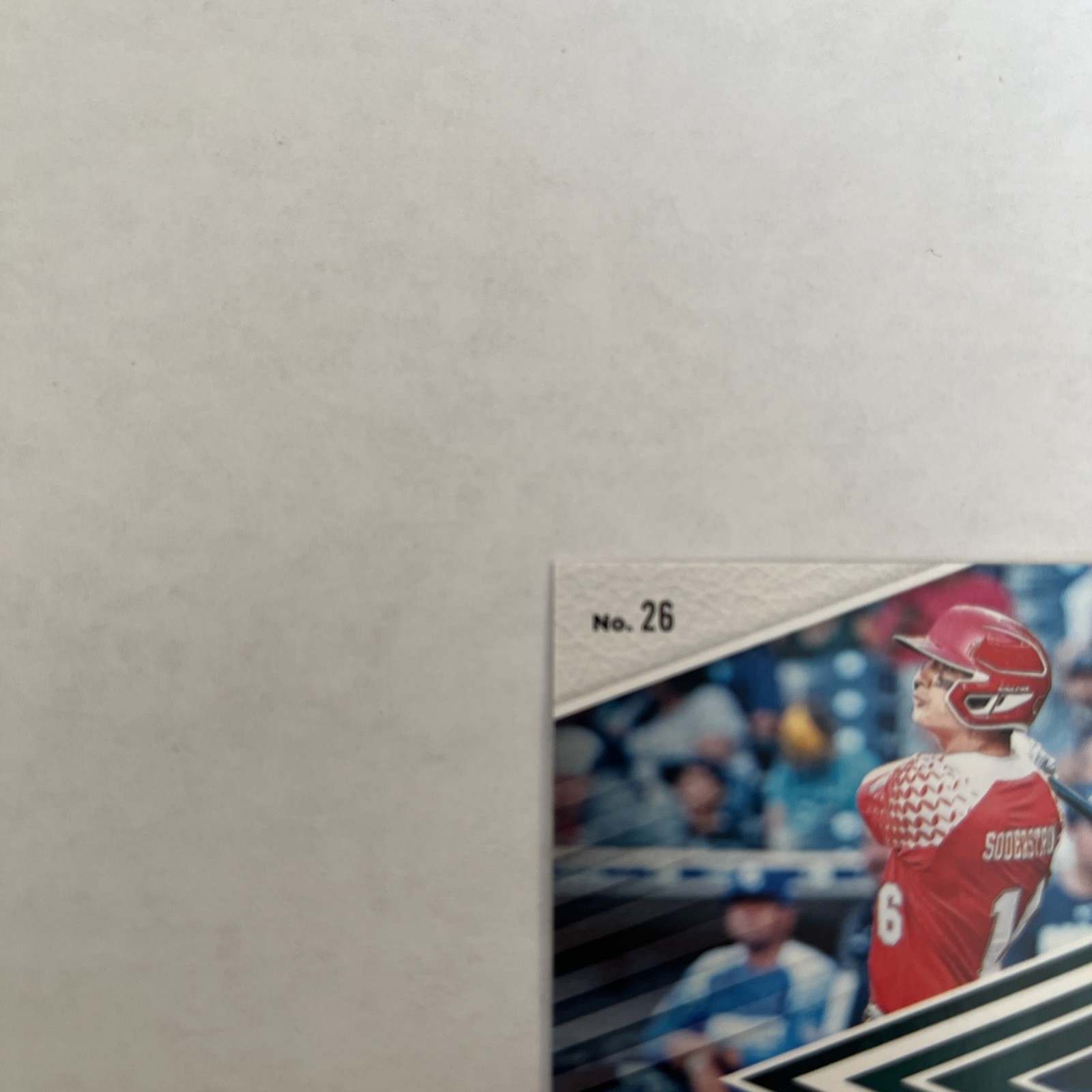 2020 Panini Elite Extra Edition Tyler Soderstrom Black Refractor Auto #1/1 view 8