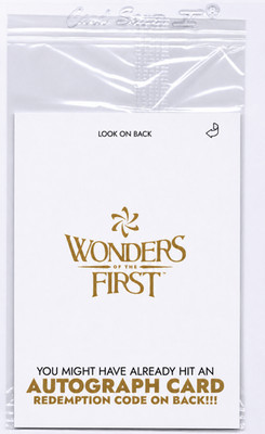 WONDERS OF THE FIRST APRIL 2026 PSA MAGAZINE EXCLUSIVE REDEMPTION CARD SEALED