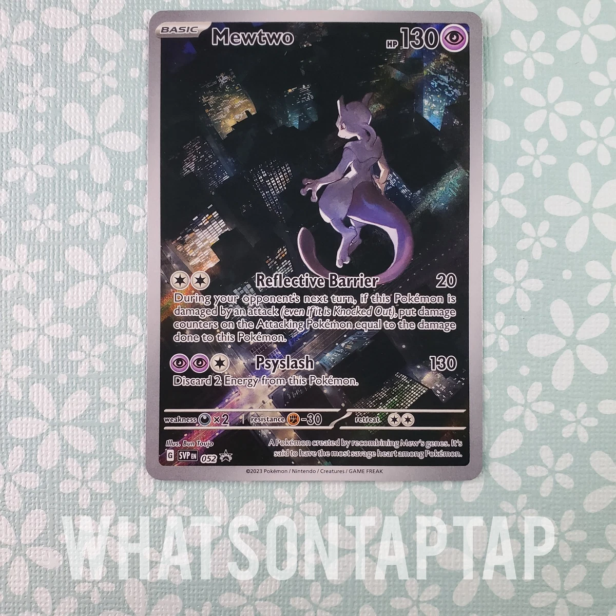 Mewtwo 052 Sv: Scarlet & Violet Promo Cards for sale | eBay