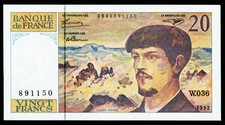 FRANKREICH. 20 Francs 1992. 151f