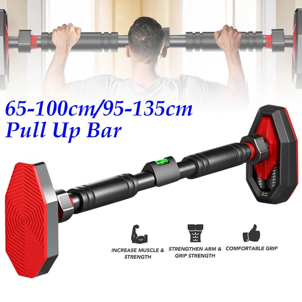 Barra Pull Up Puerta Barra de Ejercicios Entrenamiento Fitness Barra de Fuerza Entrenamiento en Casa Reino Unido - Imagen 3 de 4