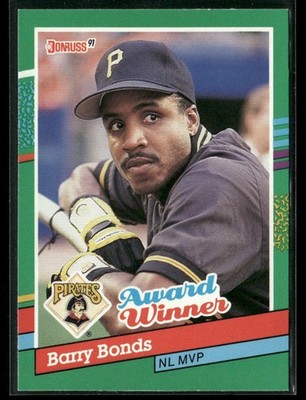 Barry Bonds Player Lot Bundle 10 Different Baseball Cards BB005 Giants Pirates