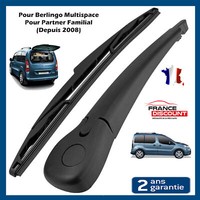 Wischerarm Heckscheibe FüR CitroËN Berlingo Partner 1.6 2.0 Hdi Schwarz 350 Mm