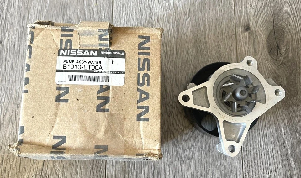 BRAND NEW | 2007-2012 NISSAN SENTRA VERSA WATER PUMP, B1010-ET00A, GENUINE OEM - Image 2 of 4