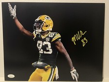 Marquez Valdes-Scantling Signed Green Bay Packers 11x14 Photo JSA