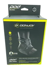DonJoy Performance POD Adjustable Max Level Support RIGHT Ankle Brace Size Large