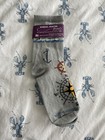 Brand New W/Tags Wheel House Designs Novelty Socks Nautical Print — photo 1
