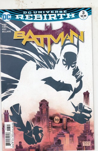 DC UNIVERSE REBIRTH BATMAN #3 VF/ FN DC COMICS | eBay