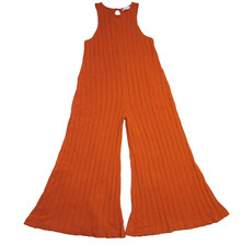 NWT Free People FP Beach Easy Living Sweater One-Piece in Terracotta Jumpsuit S