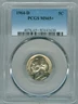 1964 D PCGS MS65+ Plus Jefferson Nickel, White, Great Luster, Good Contrast!