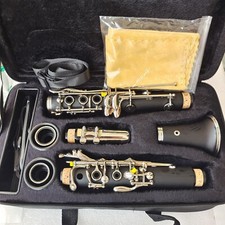 Excellent Clarinet with Case C Key Ebonite Good Sound Band Woodwind