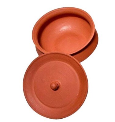 Clay Curd Pot (2000 ml Brown)