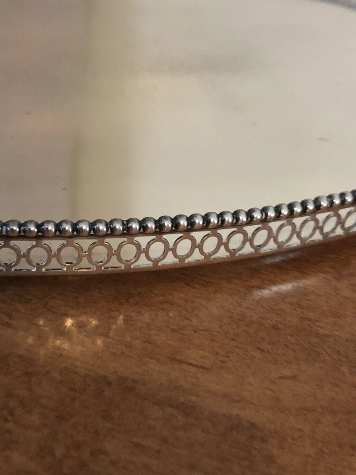 Antigua bandeja ovalada plateada de Van Kempen Begeer & Vos Foto 3 de 4