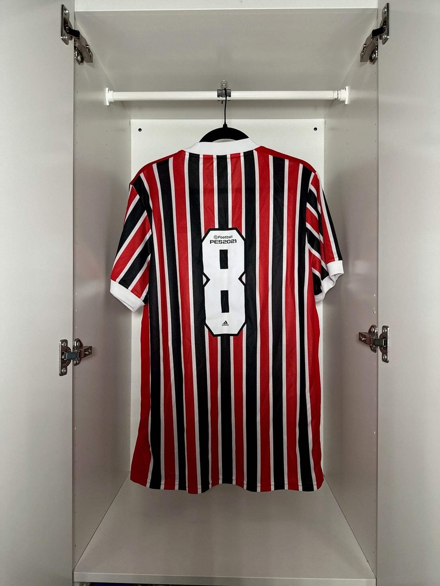 Sao Paulo FC #8 - adidas - 2021/2022 - AWAY Kit | eBay