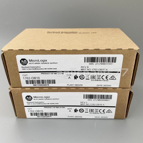 1PC NEW Allen-Bradley 1762-OB16 SER A 24VDC MicroLogix Output Module Fast Ship - Picture 3 of 5