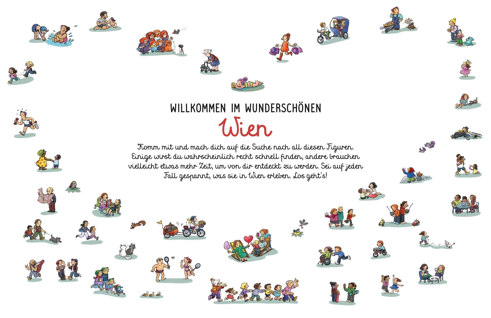 Thumbnail - Wien Wimmelbuch | Carolin Görtler | Buch | 14 S. | Deutsch | 2024 |