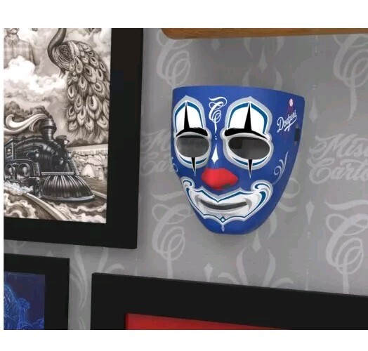 激レア!Mister Cartoon Clown Mask LA Dodgers Mister Cartoon X MLB Los Angeles Dodgers Stadium Edition