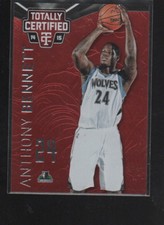 ANTHONY BENNETT 2014-15 PANINI TOTALLY CERTIFIED RED CARD #7  /279