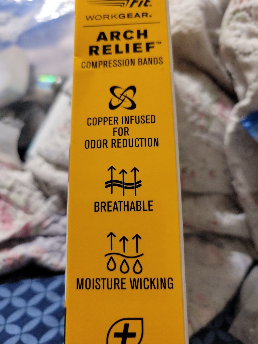 Copper Fit Arch Relief Compression Bands, Professional Grade Plantar  Fascitis