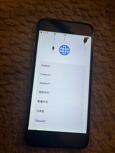 Apple iPhone 6s 16GB Silber entsperrt funktioniert für Ersatzteile Reparaturen