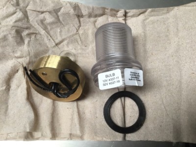 Perko 371 White All-Round Light, Chrome NOS 371-DP-PLB